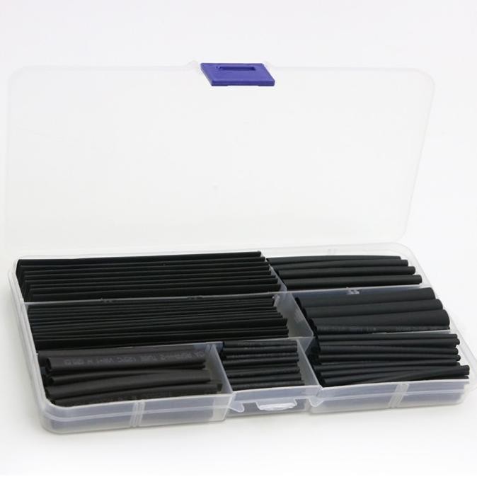 

127 / 150 / 170 / 650Pcs Heat Shrink Sleeving Tube Assortment Kit