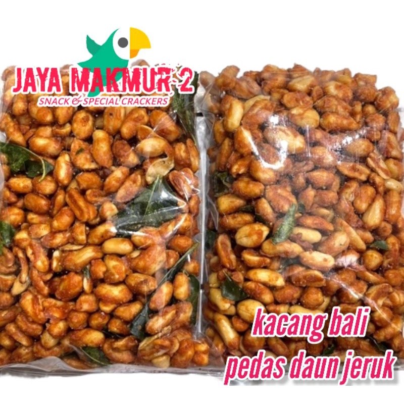500gram KACANG BALI pedas daun jeruk