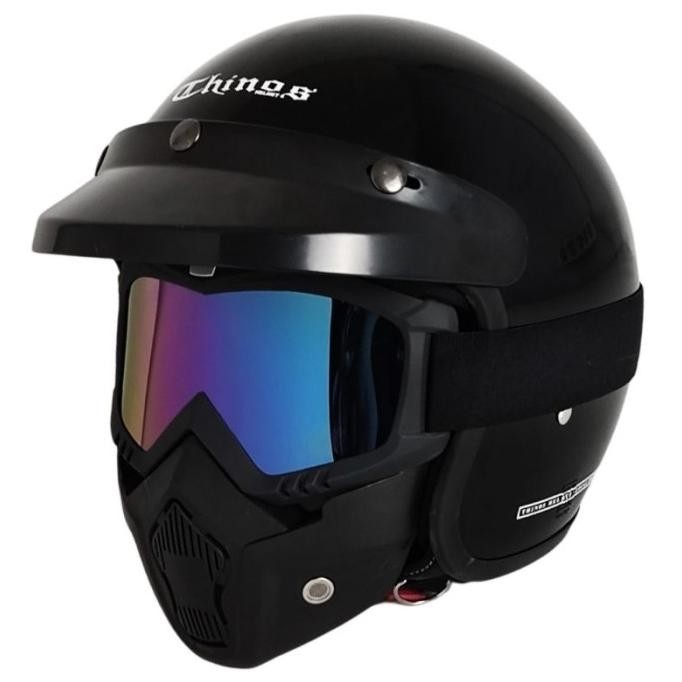 Helm Bogo Cowok Cewek Helm Full Face Motor Cross Original