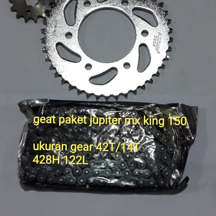 Gear Set Jupiter Mx King 150 Hardcrome Gear Paket Jupiter Mx King 150 Barang Langka