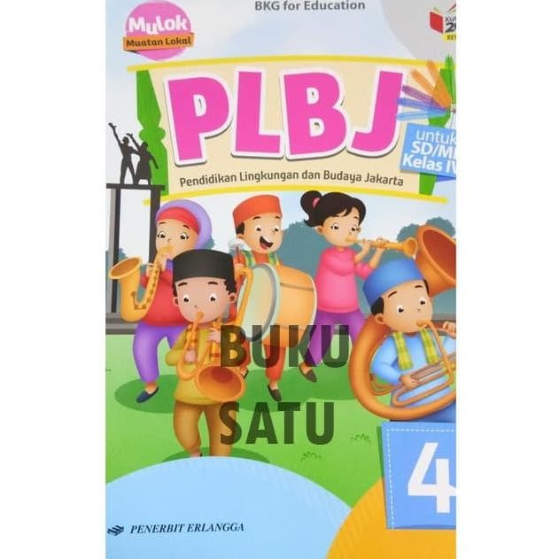 Plbj 4 Sd Erlangga Mulok Kurikulum 2013 Kode 4146
