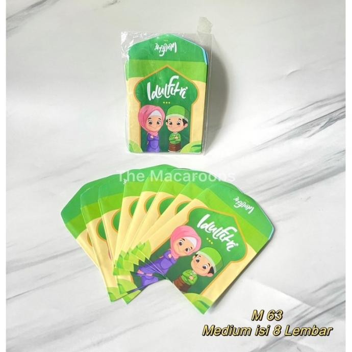 

Mubarak| AMPLOP LEBARAN MEDIUM isi 8 lembar / ANGPAO HARI RAYA IDUL FITRI / Eid