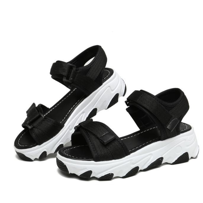 Pvn Micha Sandal Wanita Black Cream 241