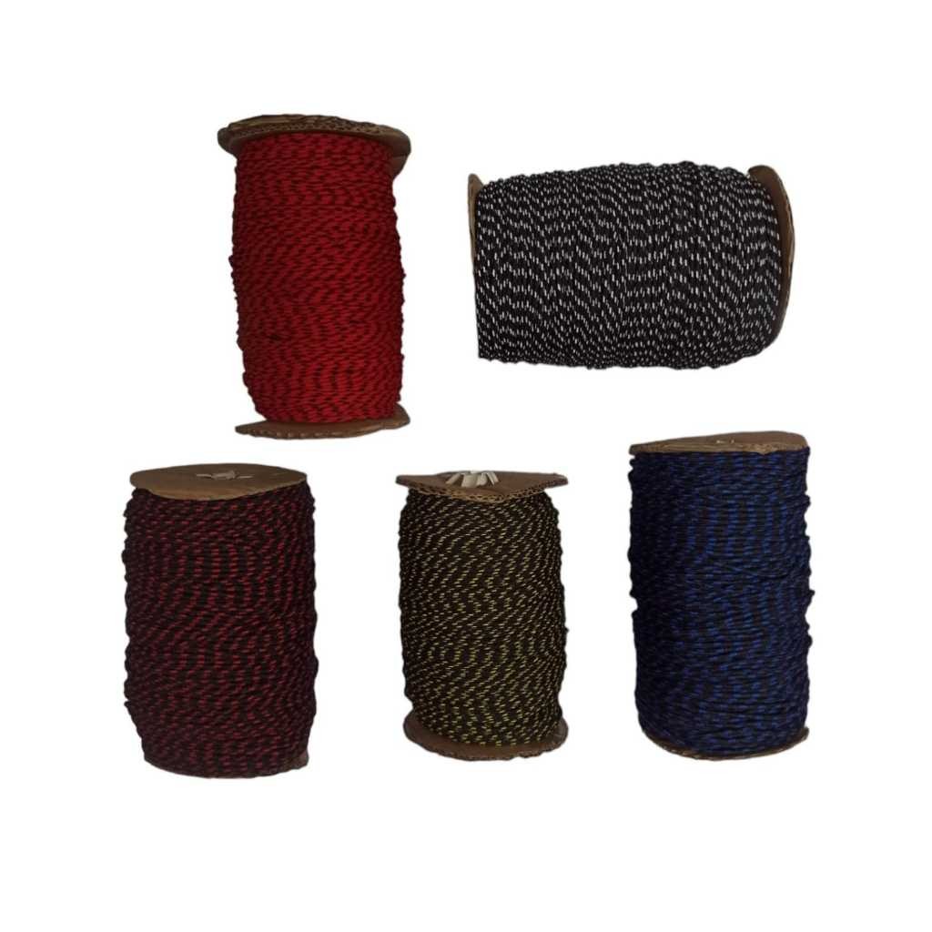 Tali prusik rolan 200 meter ukuran 3mm / tali prusik 3mm / tali gelang gunung / tali pursik