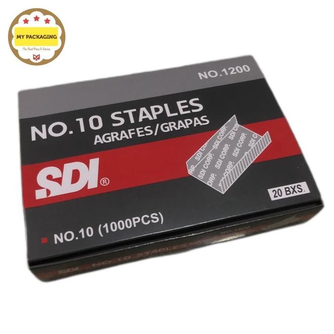 

/////] Isi staples no. 10 SDI / isi stapler hakter kecil no 10