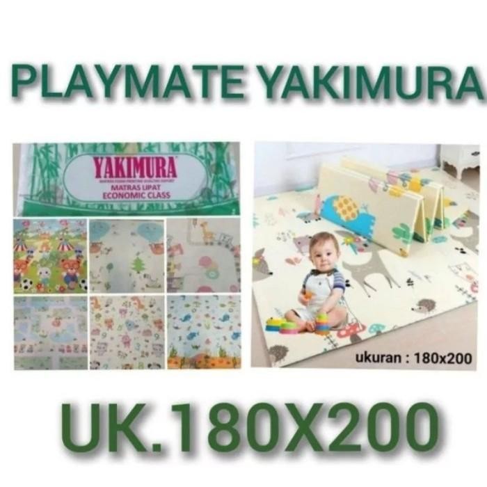 PLAYMATE YAKIMURA JUMBO 180X200CM SUPER TEBAL MATRAS LIPAT ANAK MOTIF  /ARENA PERABOT INDONESIA