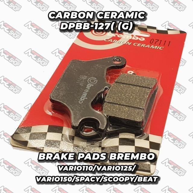 TERLARIS Kampas Rem Brembo Depan Vario 110 / Vario 125 /Spacy Brake Pads Bremb0