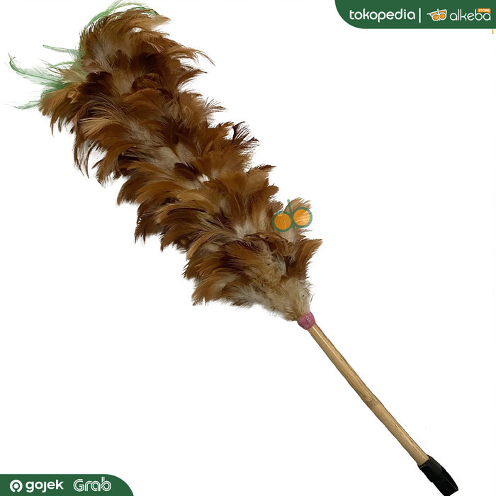 HOT SALE Kemoceng Bulu ayam Warna / Kemoceng