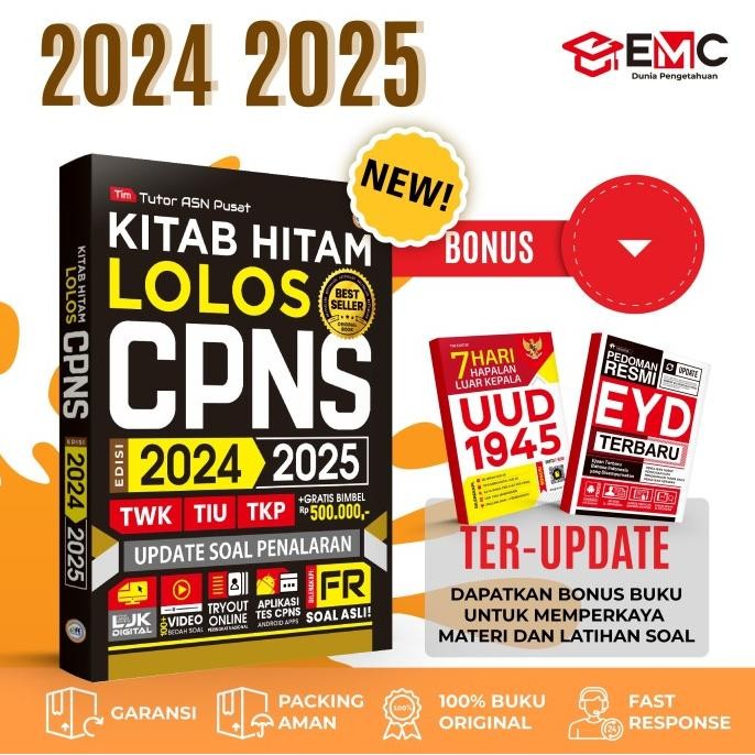 

Terlaris Buku Cpns 2023 - 2024 Kitab Hitam Lolos Cpns 2023-2024 Terbaru Ready Stok