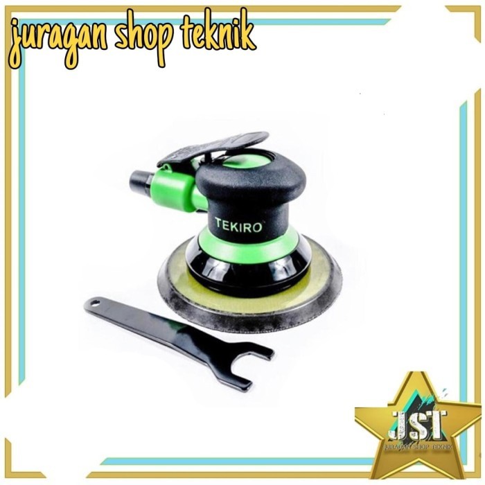 TEKIRO Air Sander 6" - Vacum Orbital Sander - Alat Amplas Tenaga Angin