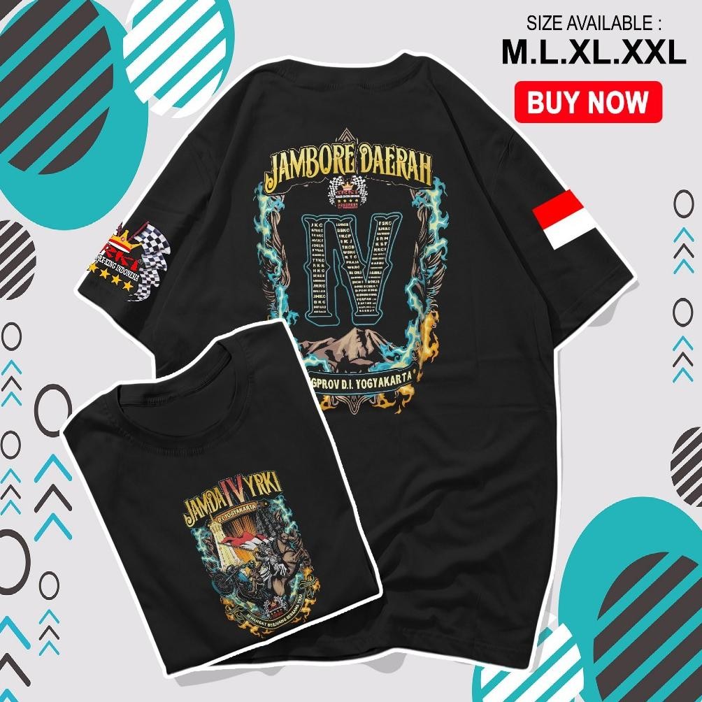 Promo Lengan Pendek Hitam Kaos Jamda Iv Diy Kaos Jamda Iv Yrki Pengprov Diy By Kaga Creative Kaos Rx