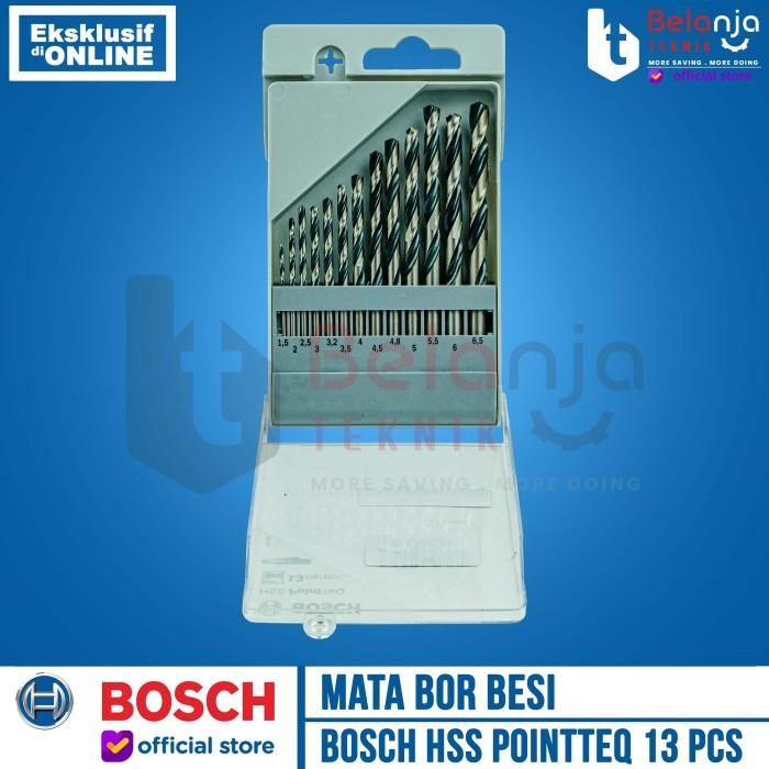 BOSCH MATA BOR BESI SET 13 PCS HSS POINT TEQ MATA BOR BESI SET BOSCH