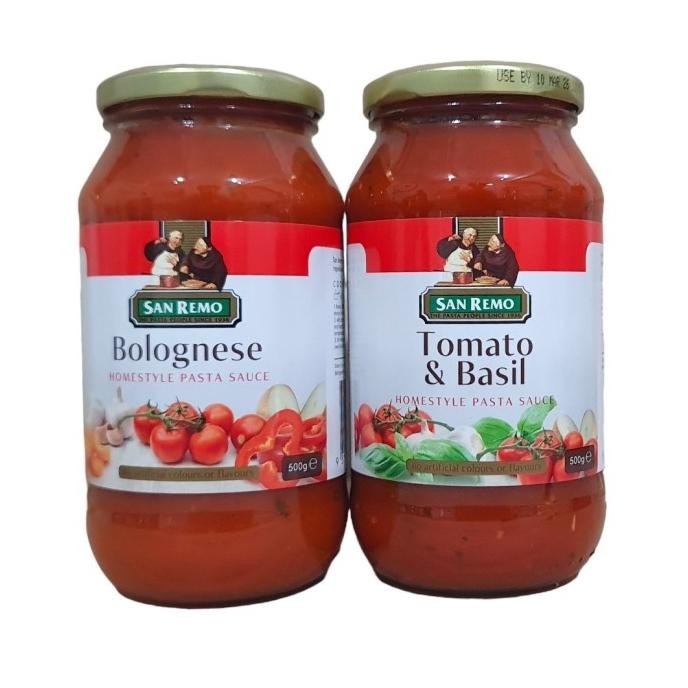 

San Remo Saus Saos Pasta Sauce Bolognese 500Gr JM23
