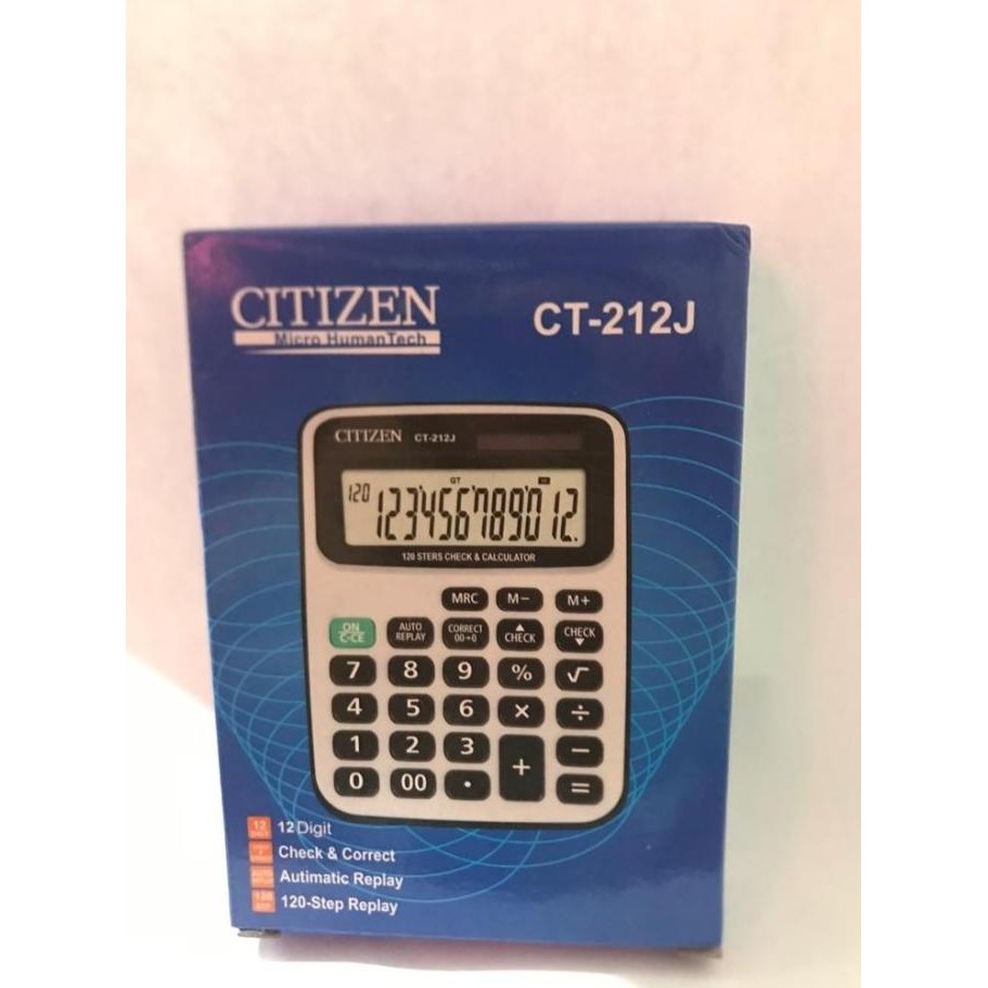 

sd-5 Kalkulator / Calculator CITIZEN CT-212J Berkualitas