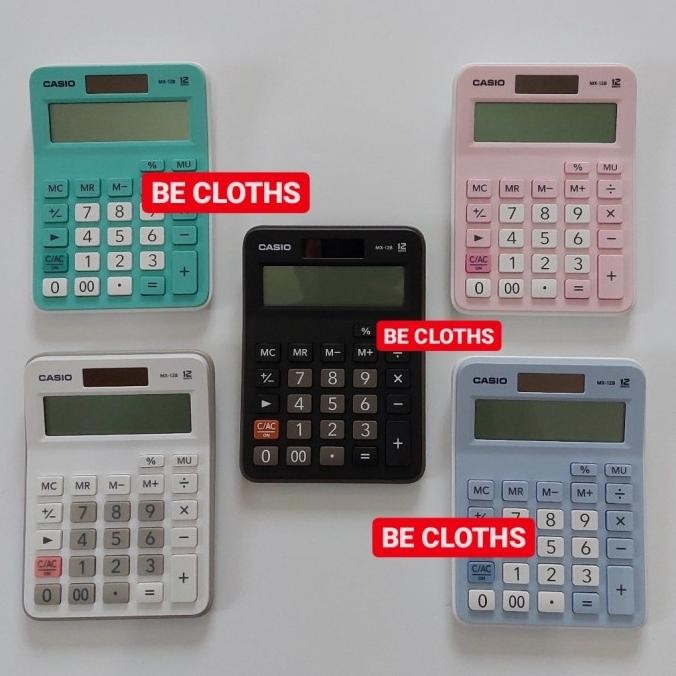 

ter-46 Kalkulator Casio MX12 B Calculator Desktop MX12B Meja kantor MX 12 B Terlaris