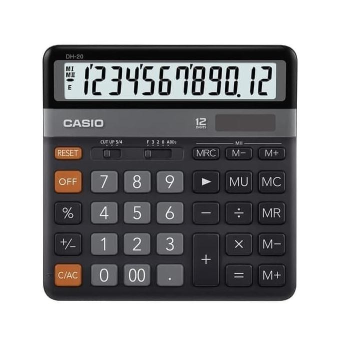 

ad-56 Casio DH-20 / Kalkulator Meja / Calculator Desktop DH20 Berkualitas