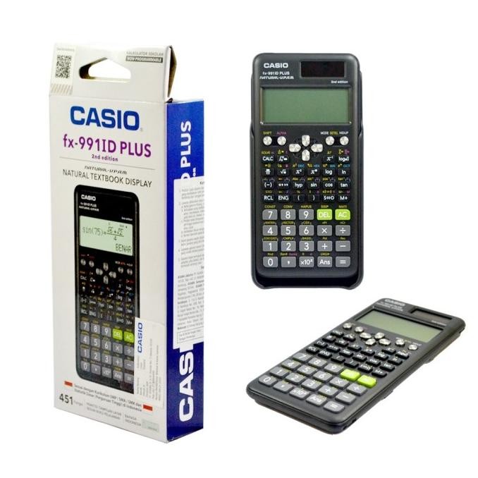 

ew-45 Kalkulator CASIO FX-991 ID Plus 2nd Scientific Hemat