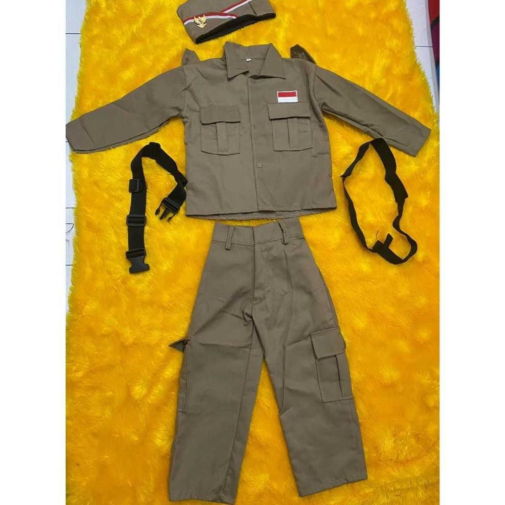 murah Seragam Pahlawan kostum baju profesi anak baju kostum anak pejuang kemerdekaan anak seragam pr