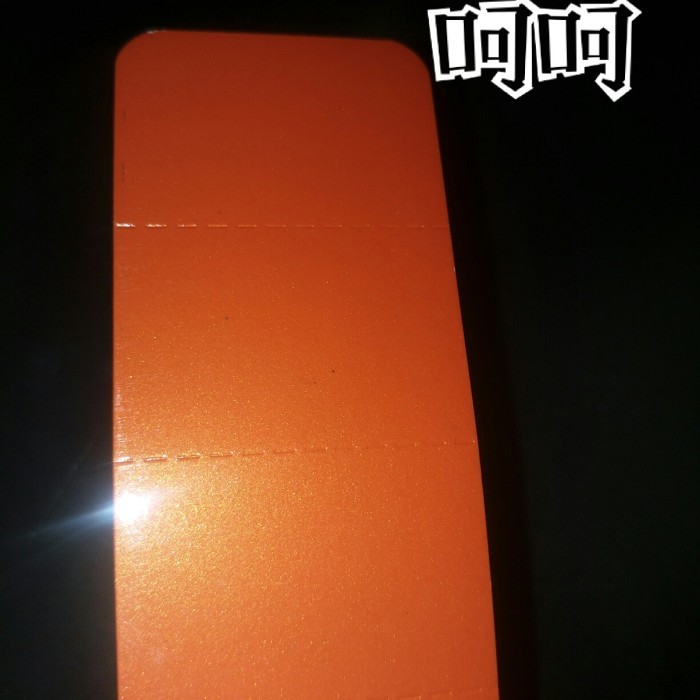 Barang Ready cat vivid orange met