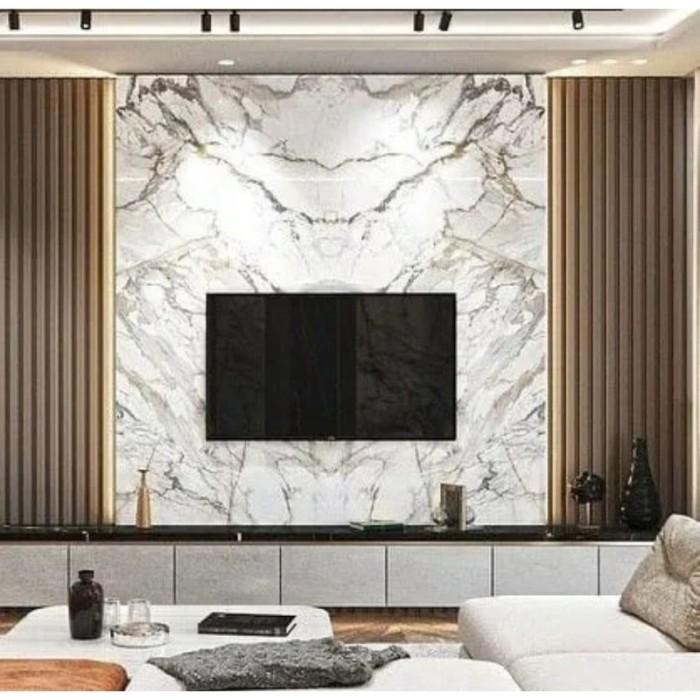 Marmer Panel Pvc Dekorasi Dinding Motif Corak