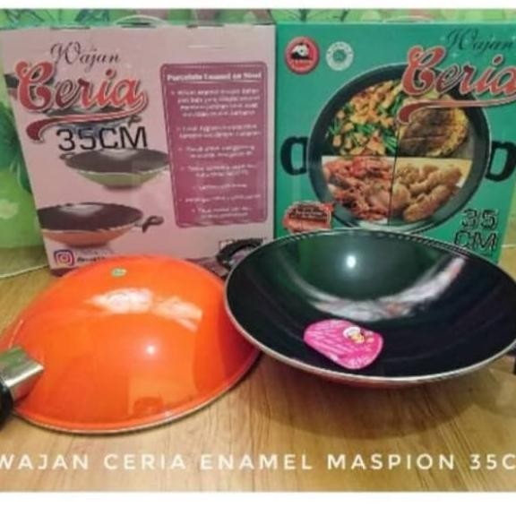 Wajan Kuali Teflon 40 Cm Anti Gores Anti Lengket