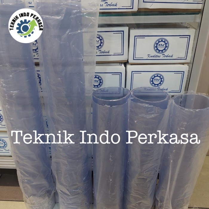 Pipa Pvc Clear / Bening / Transparan 4" Inch Diskon