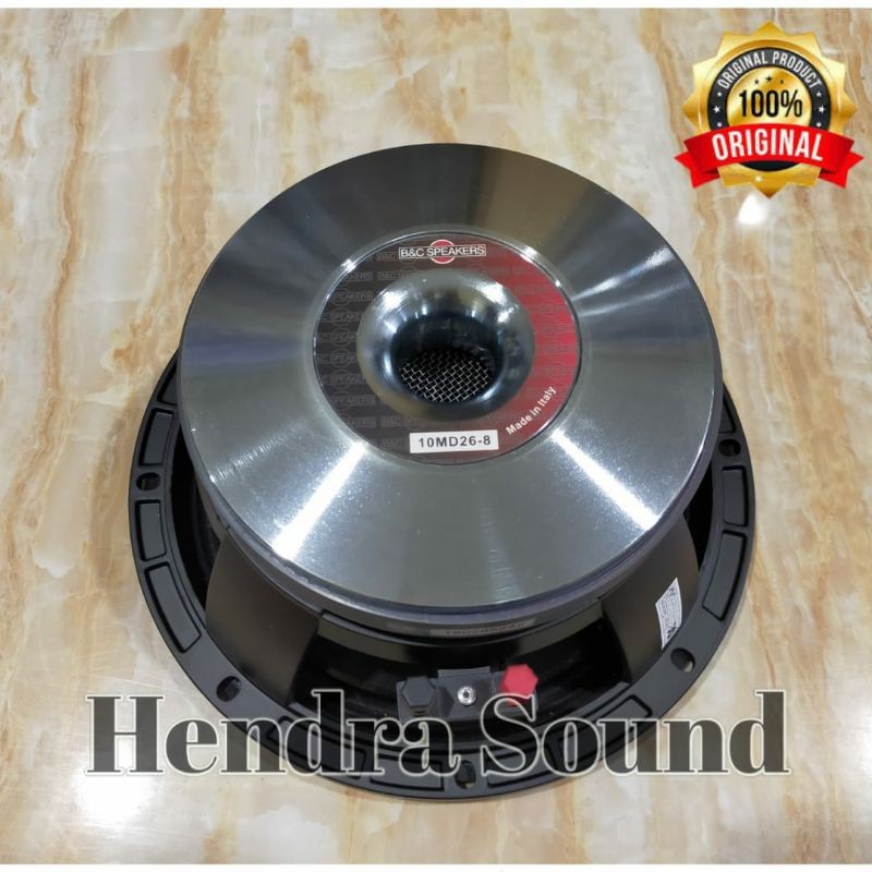 SPESIAL PROMO PUNCAK 12.12 Komponen Speaker B&C Tipe 10 MD 26 ORIGINAL (10 inch)