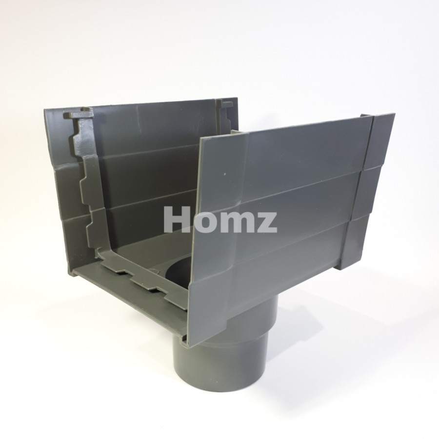 Corong Talang Air 4" inch SR /Corong Talang Kotak/Bak Kontrol Pipa Talang