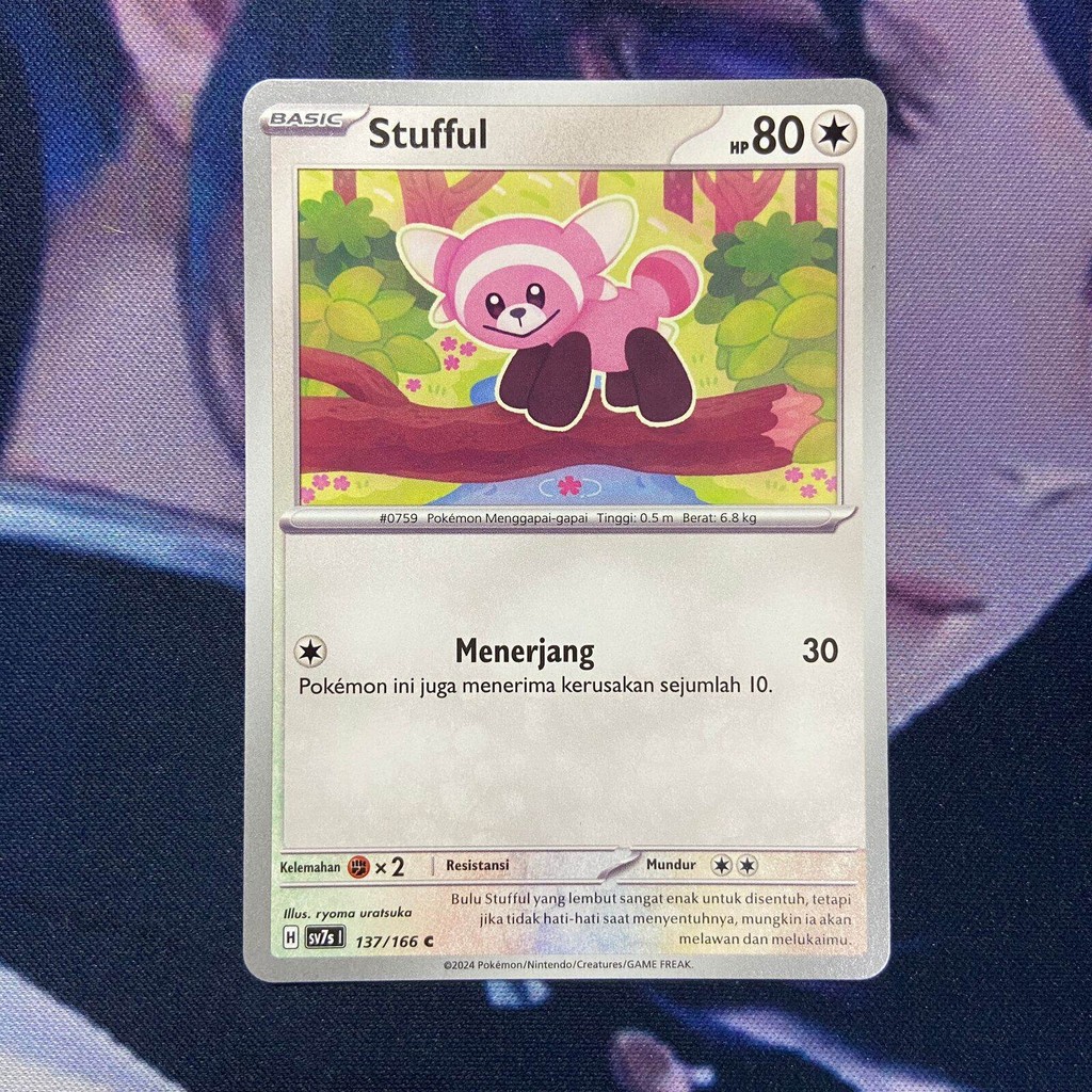pokemon (ID) stufful - SV7s 137/166 - C