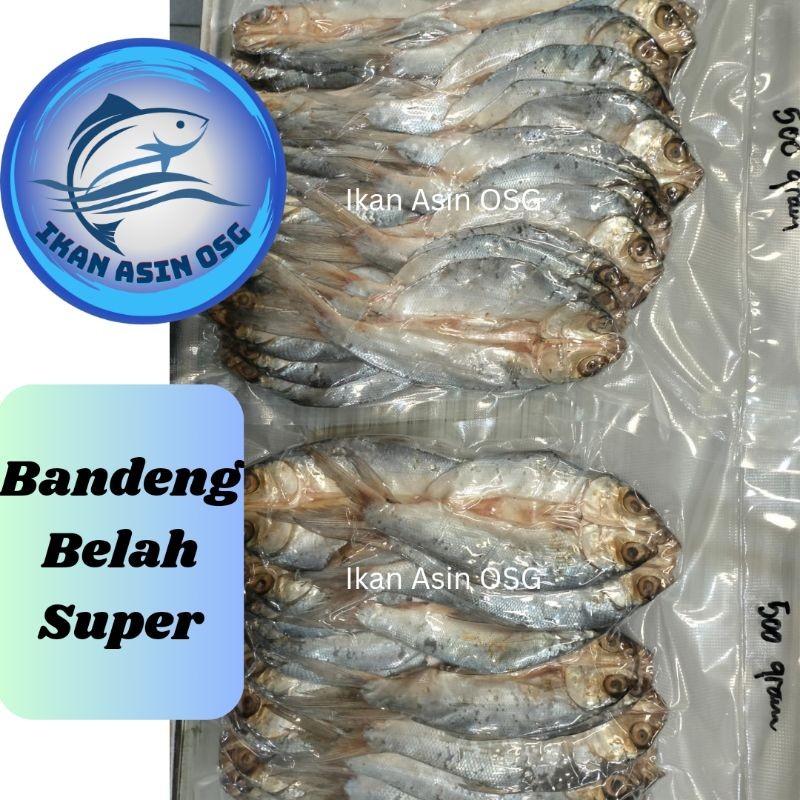 

Ikan Asin Bandeng Belah Super (500gram)