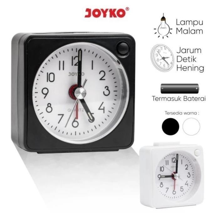 

Jam Beker / Weker Dering Joyko ALCL 604 Alarm Clock & Lampu Malam P19A