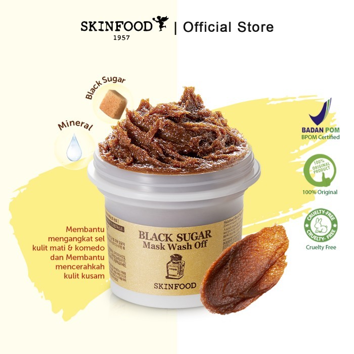Skinfood - Black Sugar Mask Wash Off