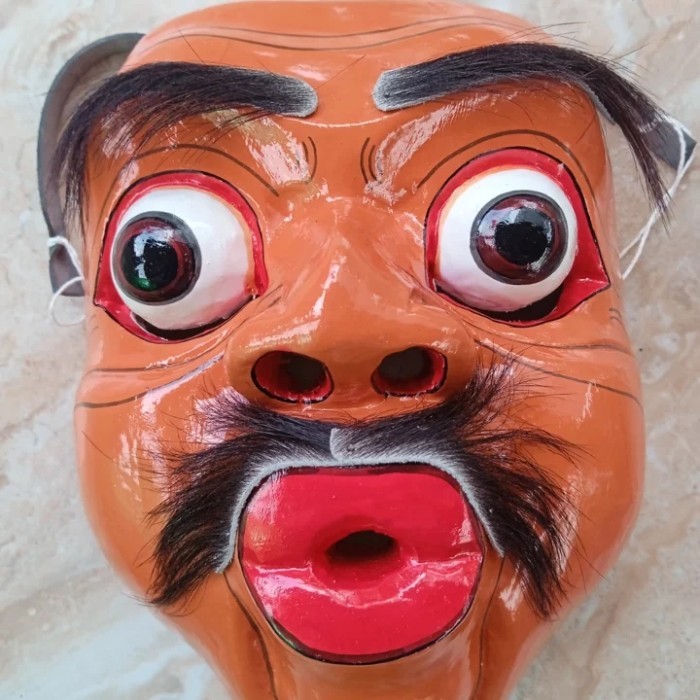 Topeng Bujuh Topeng Lucu Lawak Khas Bali