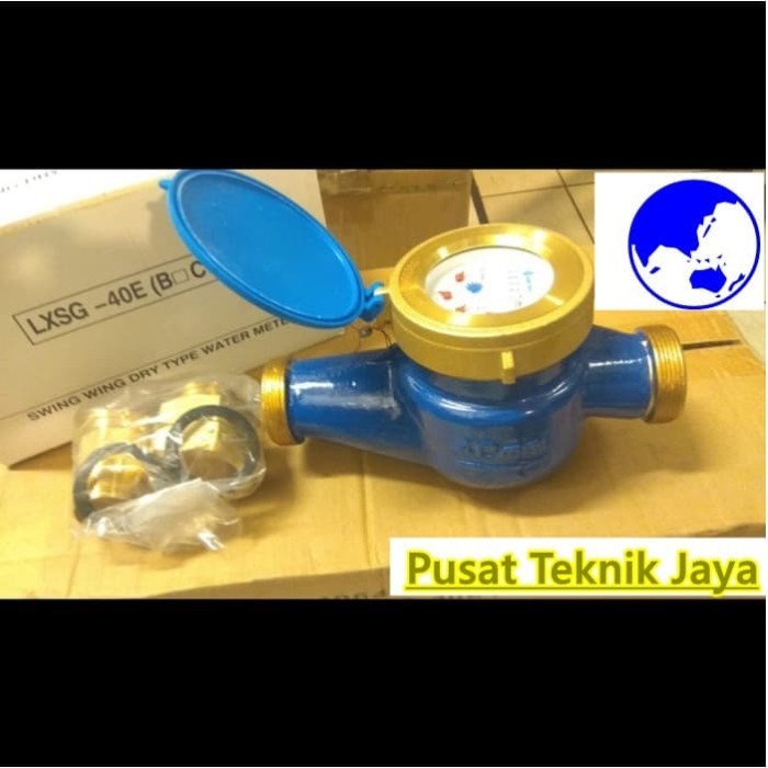 1 1/2 inch meteran air senso kuningan