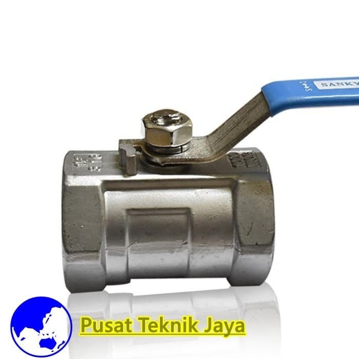 kran air ball valve stainless steel 316 sankyo 1/4"(inch)