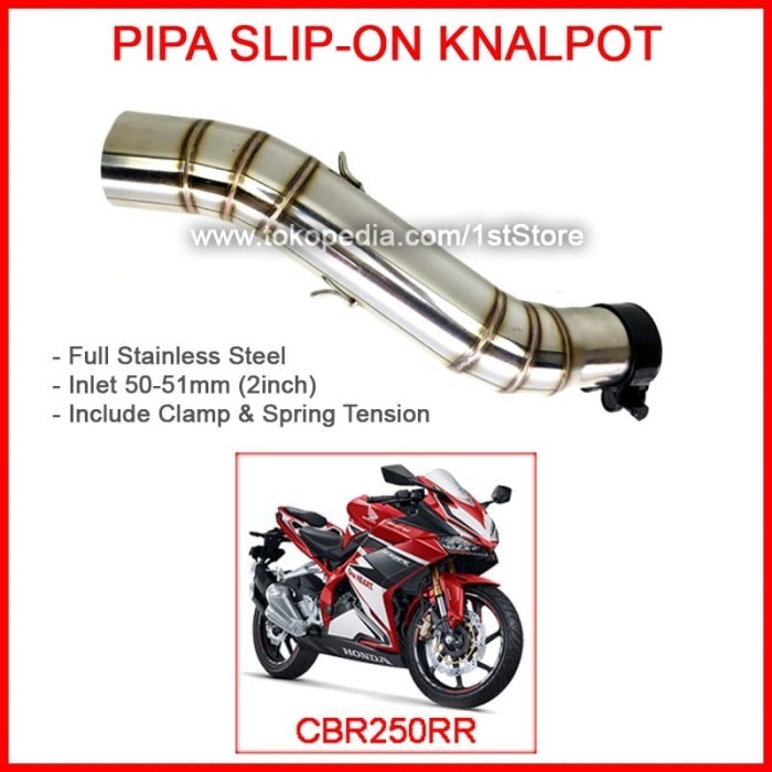 Pipa Slip On Cbr250Rr Slipon Knalpot Racing Cbr 250 Rr Akrapovic Wrx Keren