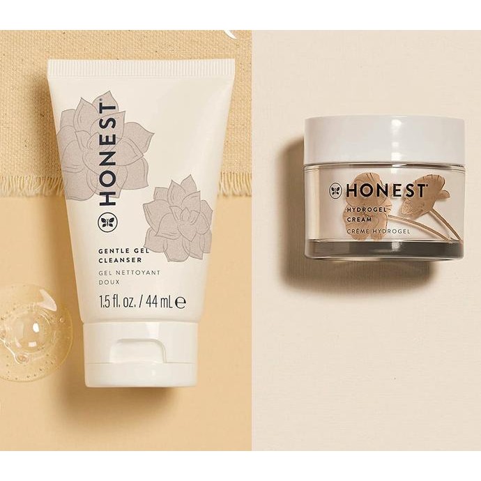 Honest Beauty Gentle Gel Cleanser Hydrogel Cream Calms Sensitive Skin