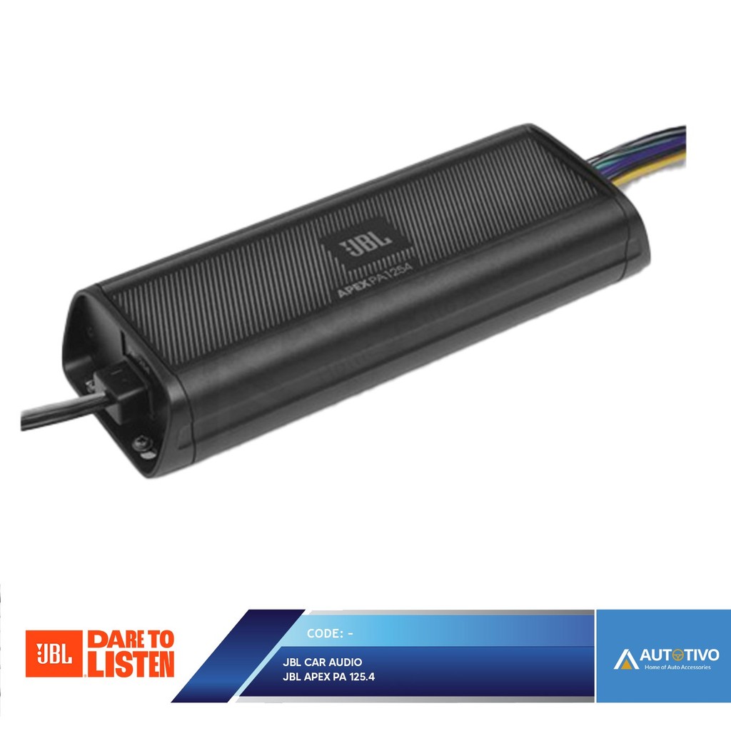 JBL APEX PA-1254 (4 CH) POWER AMPLIFIER 4 CHANNEL AUDIO MOBIL