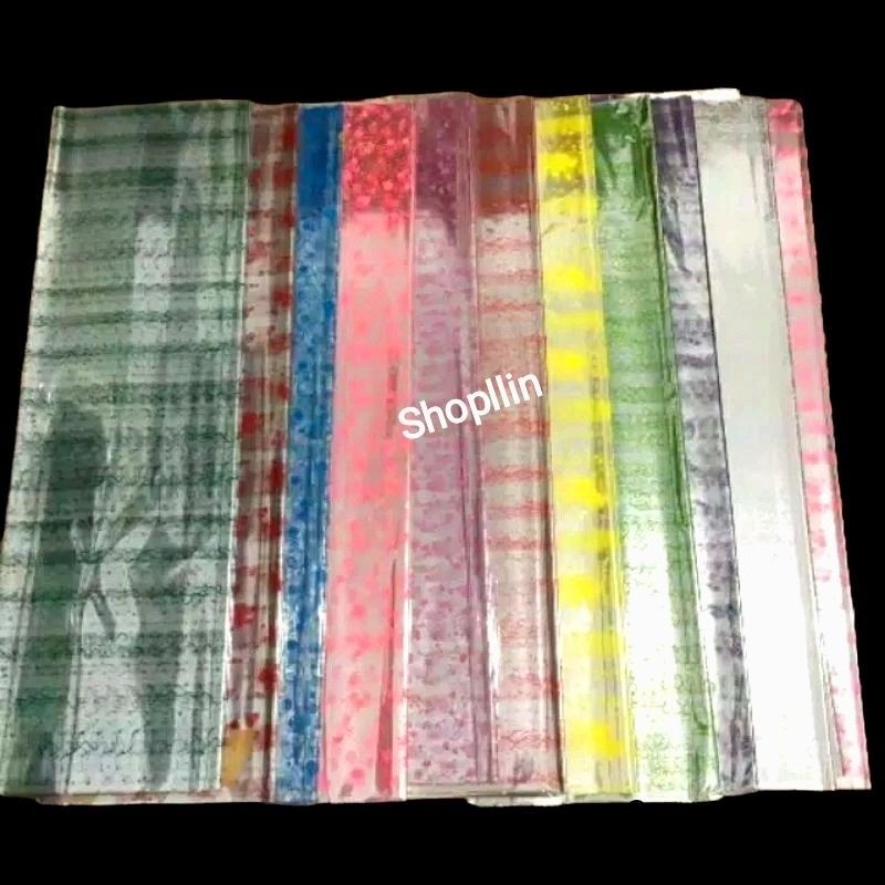 

Plastik Parcel Lembaran Motif Kajangan - Kertas Roti dan Kertas Copy Cokelat - Kantong