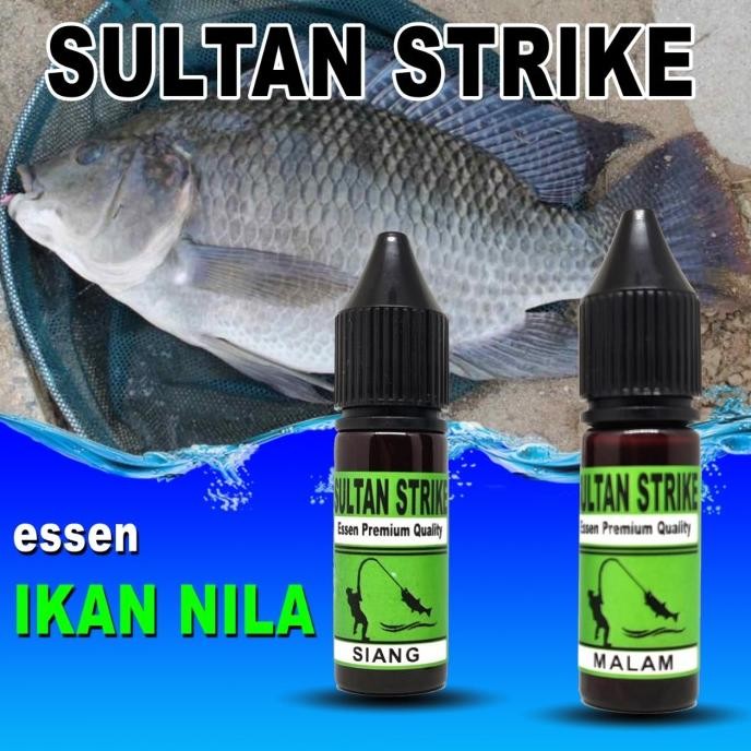 Super Murah Essen Ikan Nila Sultan Strike Umpan Pancing Galatama Galapung & Harian Df-8