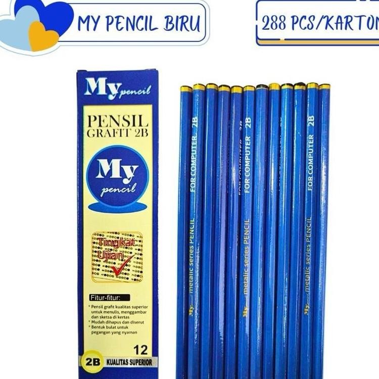 

PENSIL M200 HIJAU 2 B / SET PENSIL
