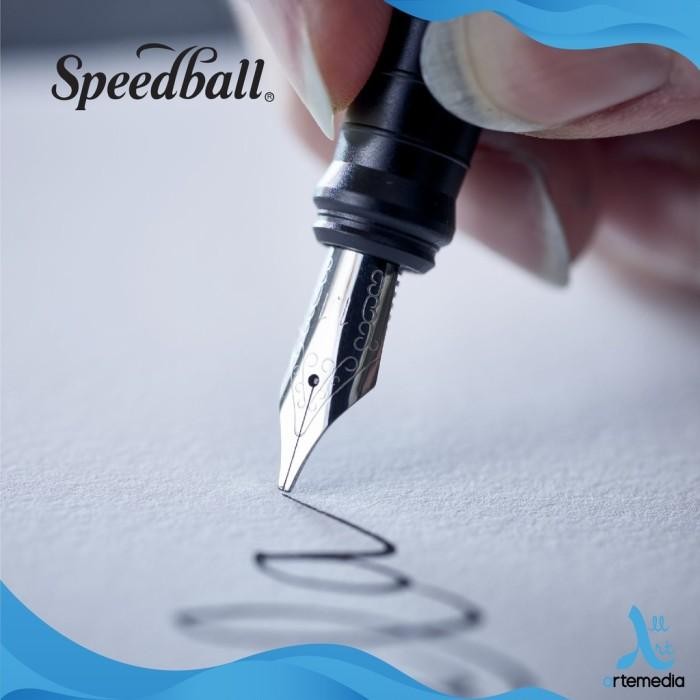 

Speedball Calligraphy Fountain Pen Basic Set Pena Kaligrafi Original