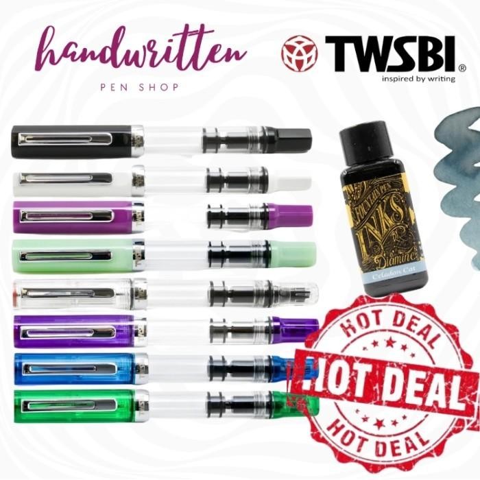 

Twsbi Eco/Eco-T Fountain Pen Bundle Berkualitas Original