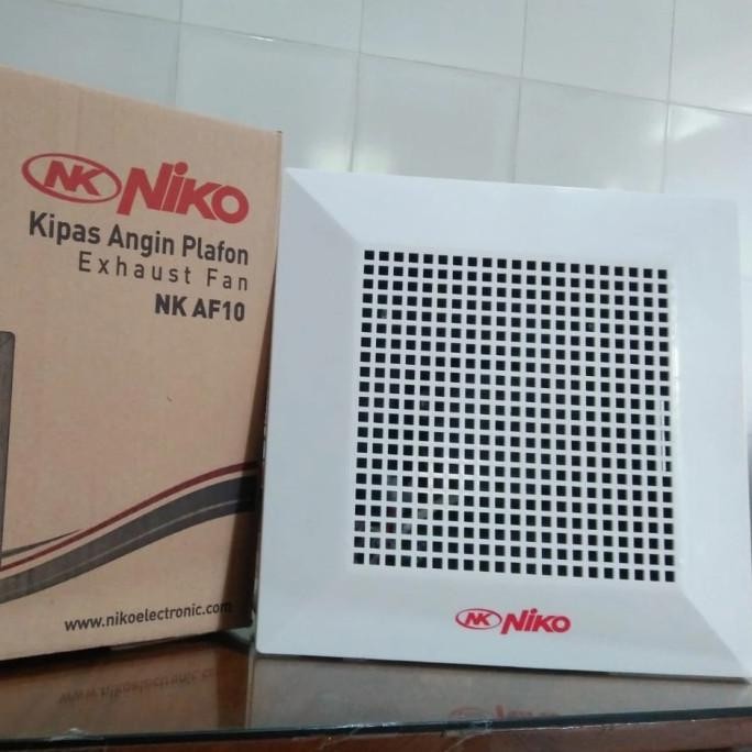 Niko Nk-Af10 Exhaust Fan 10 Inch - Kipas Angin Plafon Nk Af10