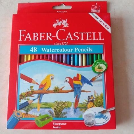 

BEBAS ONGKIR - Pensil 48 warna faber castel Watercolour