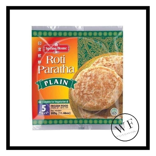 

Spring Home Roti Paratha Plain / Wholemeal / Roti India 325Grm