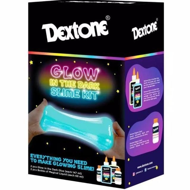 Dextone Slime Kit Glow In The Dark