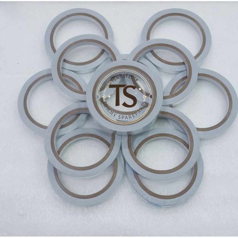 TOOLS ALUMUNIUM FOIL SILVER TAPE ANTI PANAS 10MM