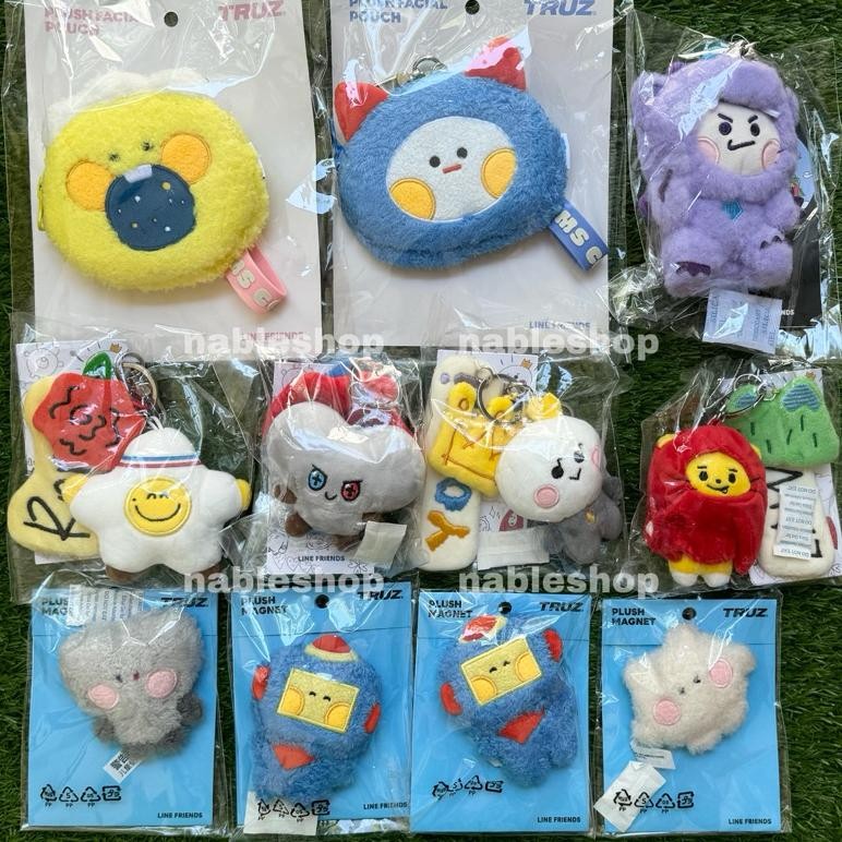 TERLARIS [READY STOCK] TRUZ IMPRESSIVE KEYRING ID HOLDER PLUSH MAGNET MININI POUCH DRAGON KEYRING CH