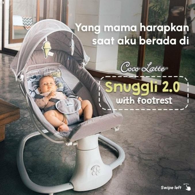 Cocolatte Snuggli Swing / Ayunan Bayi Rocker Bouncer
